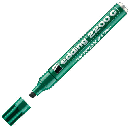 Marcatore Edding 2200C Verde P.Scalpello