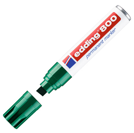 Marcatore Edding 800 Verde Ps 4-12Mm Permanente