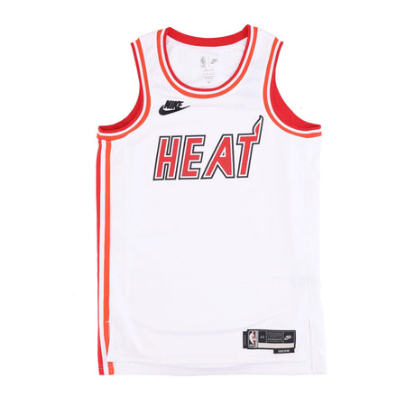 NIKE NBA Canotta Basket Uomo Nba Dri-fit Swingman Jersey Hwc B22 Miahea White/black da uomo