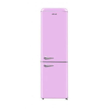 FRIGORIFERO AKAI COMBINATO 265LT PINK
