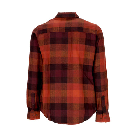 IRIEDAILY Camicia Manica Lunga Uomo Lumber Fella Shirt Red/brown da uomo