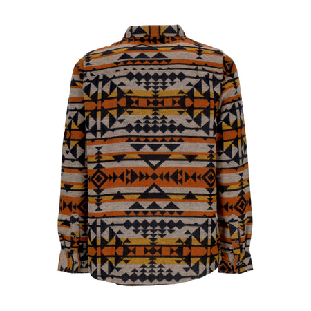 IRIEDAILY Camicia Manica Lunga Uomo Santania Shirt Khaki da uomo