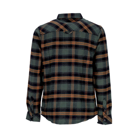 IRIEDAILY Camicia Manica Lunga Uomo Rosomako 2.0 L/s Shirt Olive da uomo