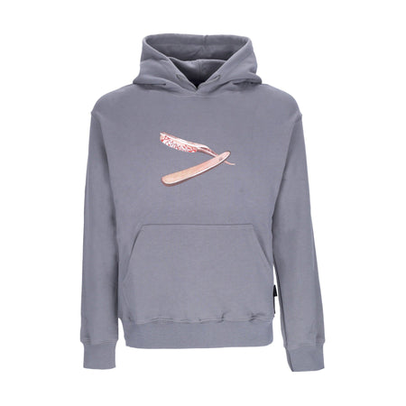 PROPAGANDA Felpa Cappuccio Uomo Buck 50 Hoodie Grey da uomo