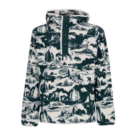 COLUMBIA Orsetto Infilabile Uomo Helvetia Hoodie Spruce Roasted Print da uomo