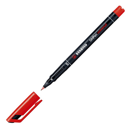 Pennarello Stabilo Ohpen 841 Permanente Superfine Rosso