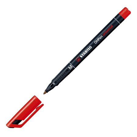 Pennarello Stabilo Ohpen 843 Permanente Medio Rosso