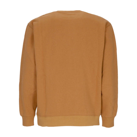 OBEY Felpa Girocollo Uomo Bold Crew Premium Fleece Brown Sugar da uomo