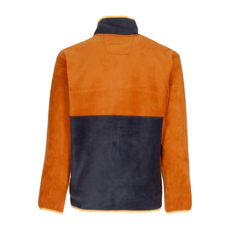 COLUMBIA Giubbotto Pile Uomo Back Bowl Full Zip Fleece Warm Copper/black/mango da uomo