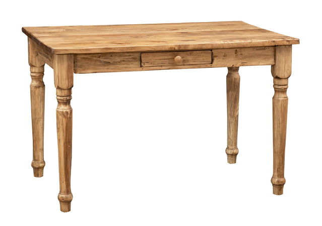Biscottini Tavolo scrittoio Country in legno massello di tiglio. Made in Italy Offerta