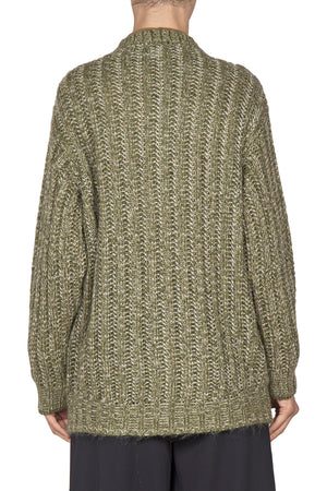 LA FEMME BLANCHE La Femme Blanche - Cardigan - 441809 - Verde da donna