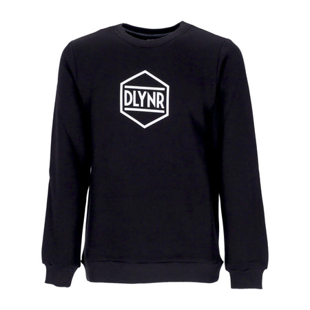 DOLLY NOIRE Felpa Girocollo Uomo Logo Crewneck Black da uomo