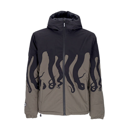 OCTOPUS Piumino Uomo Layer Puffer Jacket Army da uomo