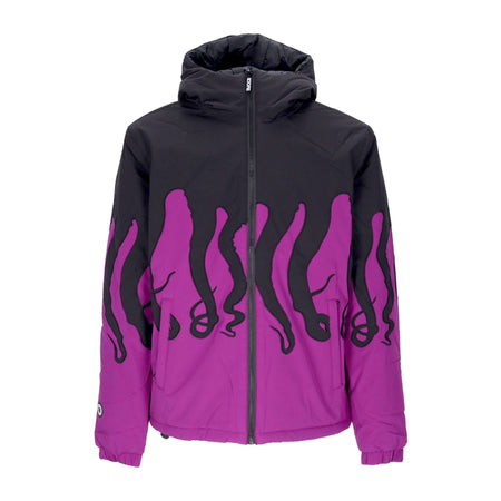 OCTOPUS Piumino Uomo Layer Puffer Jacket Purple da uomo