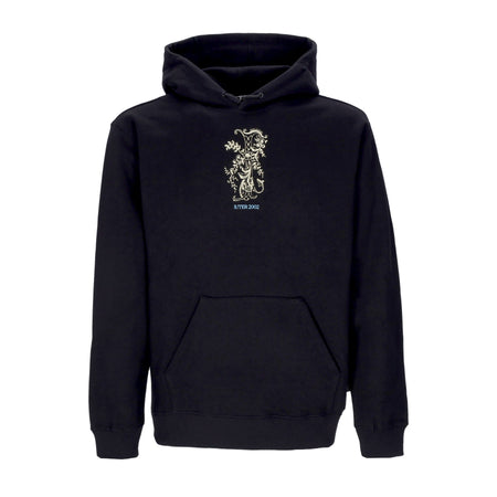 IUTER Felpa Cappuccio Uomo Type Hoodie Black da uomo