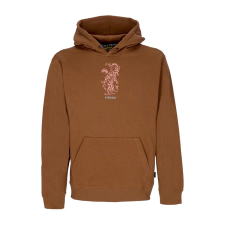 IUTER Felpa Cappuccio Uomo Type Hoodie Brown da uomo