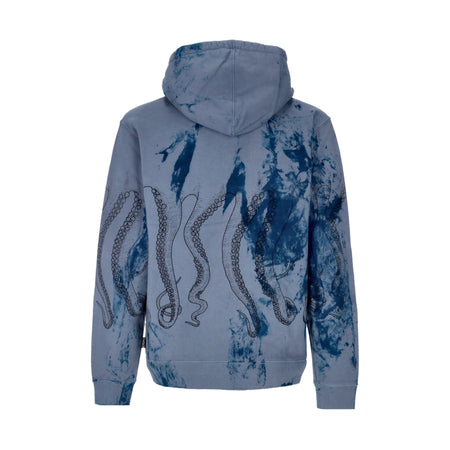 OCTOPUS Felpa Cappuccio Uomo Freak Hoodie X Horror Pack Blue da uomo