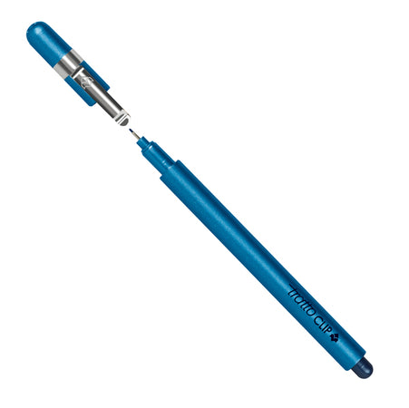 Pennarello Tratto Clip Blu