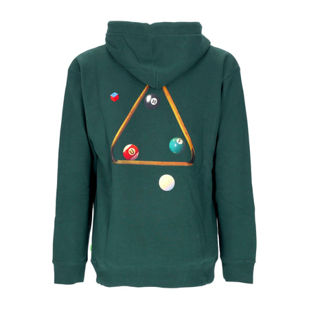 HUF Felpa Cappuccio Uomo Dirty Pool Tt P/o Hoodie Forest Green da uomo
