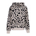 VANS Felpa Cappuccio Donna Dooty L/s Hoodie Dotty Animal Black da donna