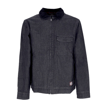 INDEPENDENT Giubbotto Tipo Jeans Uomo Haisted Jacket Black da uomo