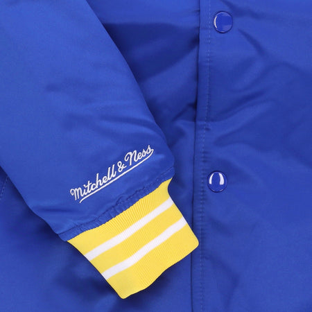 MITCHELL & NESS Giubbotto Bomber Uomo Nba Heavyweight Satin Jacket Golwar Original Team Colors da uomo