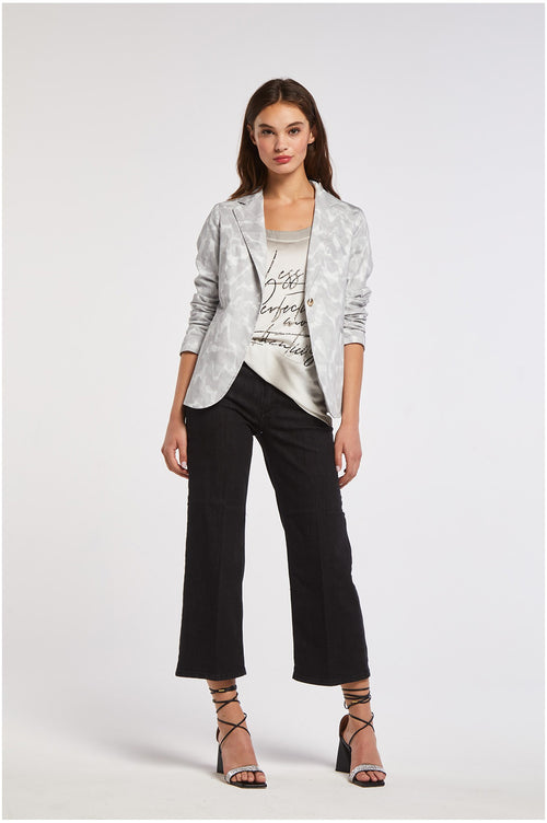 GIACCA MONOPETTO STAMPATA