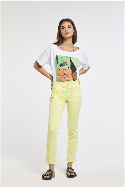 PANTALONE 5 TASCHE TINTO CAPO