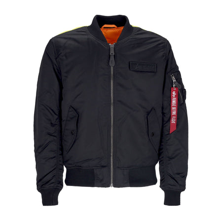 ALPHA INDUSTRIES Giubbotto Bomber Uomo Ma-1 Vf Fighter Squadron Black da uomo