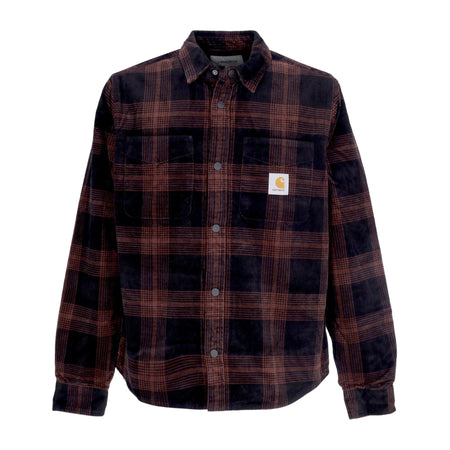 CARHARTT WIP Camicia Imbottita Uomo Ginnis Shirt Jack Ginnis Check/ale da uomo