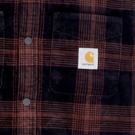 CARHARTT WIP Camicia Imbottita Uomo Ginnis Shirt Jack Ginnis Check/ale da uomo