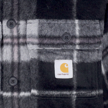 CARHARTT WIP Camicia Manica Lunga Uomo Manning Shirt Manning Check/black/marengo da uomo