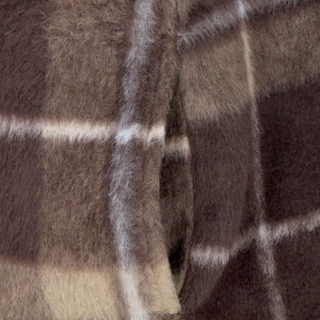 CARHARTT WIP Camicia Manica Lunga Uomo Manning Shirt Manning Check/dark Umber/leather da uomo