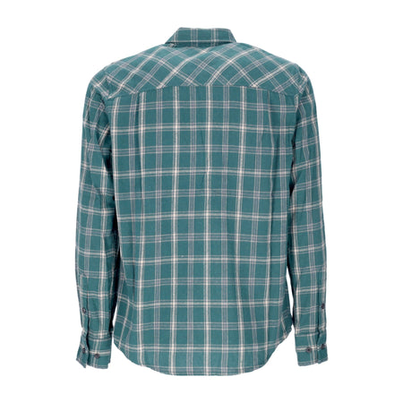 SANTA CRUZ Camicia Manica Lunga Uomo Apex L/s Shirt Cedar Check da uomo