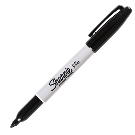 Marcatore Sharpie Nero Permanente P.Fine