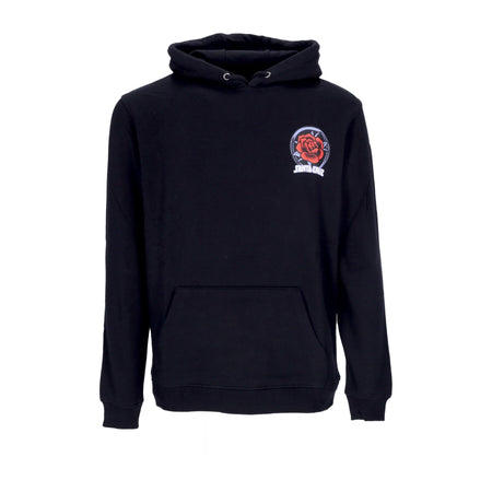 SANTA CRUZ Felpa Cappuccio Uomo Til the End Hand Hood Black da uomo