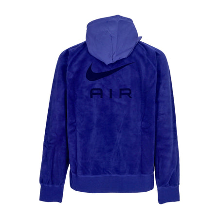 Nike Felpa Cappuccio Uomo Sportswear Air Tf Winterized Hoodie Deep Royal Blue/white da uomo