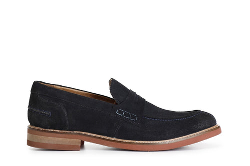 MOCASSINO IN PELLE SCAMOSCIATA