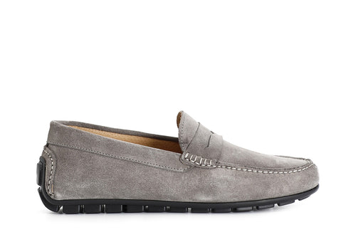 MOCASSINO IN PELLE SCAMOSCIATA