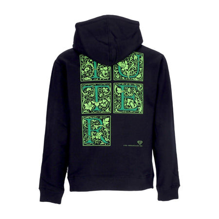 IUTER Felpa Leggera Cappuccio Uomo Mediolanum Hoodie Black da uomo