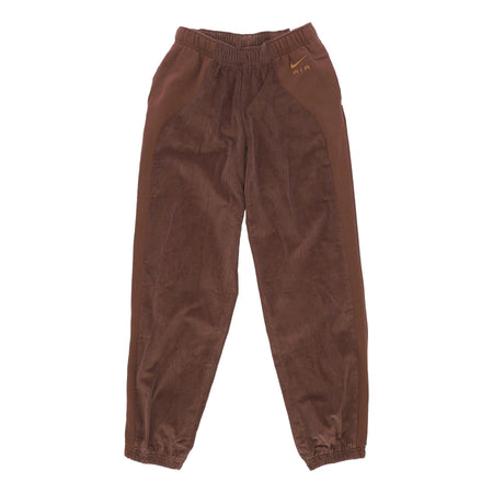 Nike Pantalone Tuta Leggero Donna Sportswear Air High-waisted Corduroy Fleece Pants Cacao Wow/ale Brown da donna