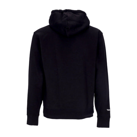 MITCHELL & NESS Felpa Cappuccio Uomo Nhl Team Logo Hoodie Anaduc Black da uomo