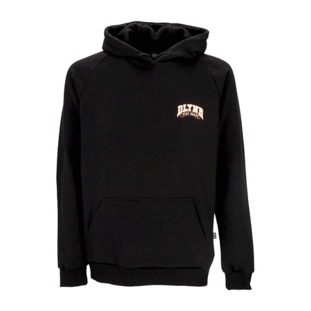 DOLLY NOIRE Felpa Leggera Cappuccio Uomo Goat Skull Hoodie Black da uomo