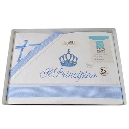 Set Lenzuola Neonato per Lettino Il Principino