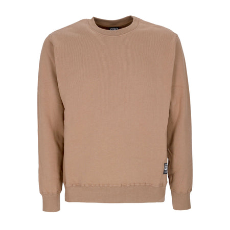 PROPAGANDA Felpa Girocollo Uomo Label Crewneck Camel da uomo