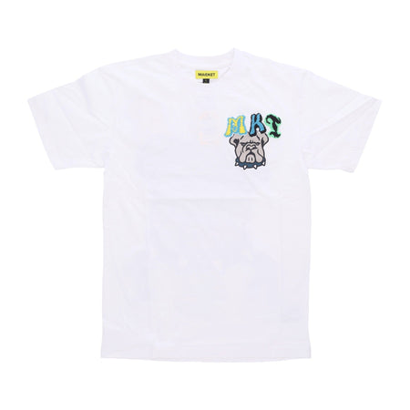 MARKET Maglietta Uomo Varsity Overload Tee White da uomo