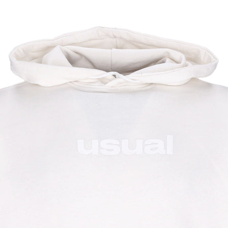 USUAL Felpa Leggera Cappuccio Uomo Worldwide Locals Hoodie Sand da uomo