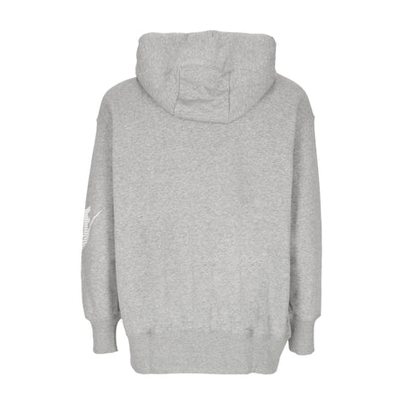 Nike Felpa Cappuccio Zip Donna Sportswear Dnc Fleece Full-zip Hoodie Dk Grey Heather da donna