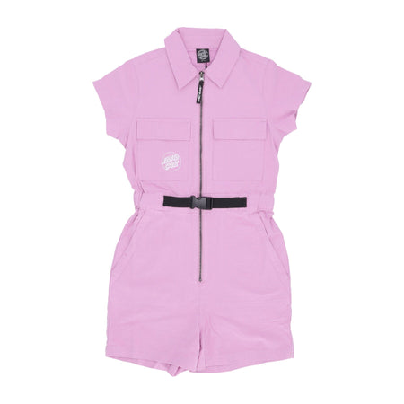 SANTA CRUZ Tuta Intera Donna Strip Cargo Playsuit Orchid da donna