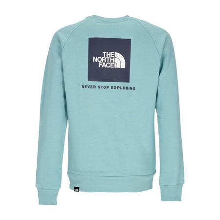 THE NORTH FACE Felpa Girocollo Uomo Ragland Redbox Crewneck Reef Waters da uomo